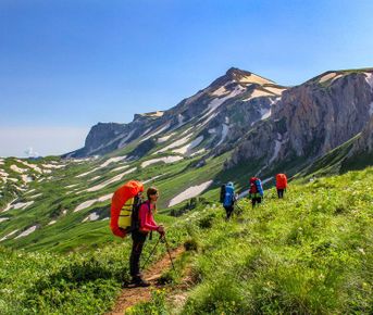 Поход по 30-му маршруту с восхождением на Фишт