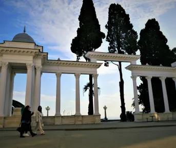 Впервые в Абхазию