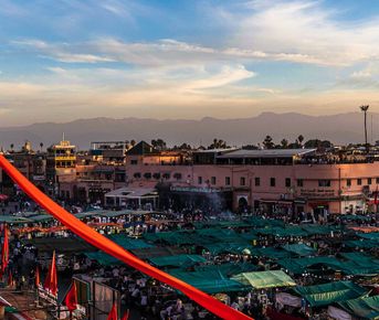 Три стихии: океан, пустыня и горы (из Касабланки)