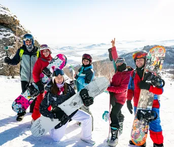 Шерегеш - каталка, баня, тусовки, проживание на горе!