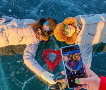 Бурятия Байкал по Максимуму п/о. Св. Нос  Лед Горы Баргузин