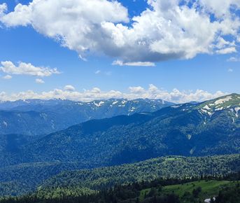 Солнечная Адыгея. Прогулка в горы