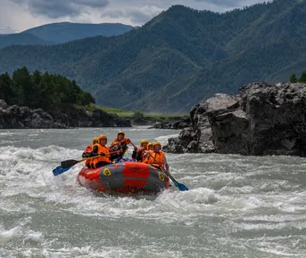Сплав по нижней Катуни