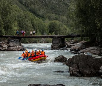 Сплав по рекам Чуя и Катунь