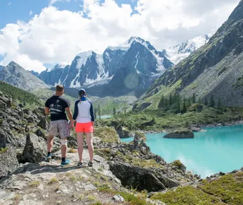 Конный тур к Шавлинским озерам и средняя Катунь