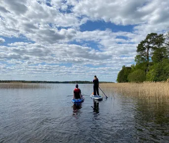 Sup сплав по реке Луга (г.Луга)