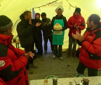 Восхождение на гору Раздельная