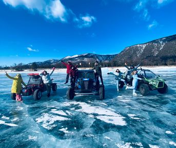 Ледовое сафари на Байкале!