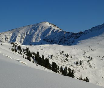 Горы Хамар-Дабана и зимний Байкал