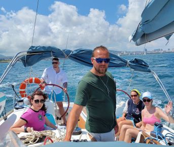Каникулы под парусом! На яхте в Крыму.