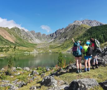 Горный лагерь в Восточных Саянах + Байкал.  