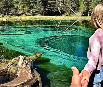 Алтайская Кругосветка 2026. Гейзерное озеро, шаман, Марс, Телецкое.