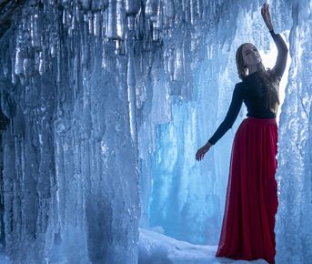 Лёд Байкала. Иркутская и Бурятская стороны. С пересечением озера!