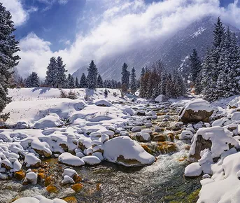 Зимний Иссык Куль! Перезагрузка от городской суеты