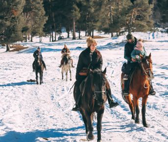 Спокойный конный тур Отдых в горах Архыза (3 дня)
