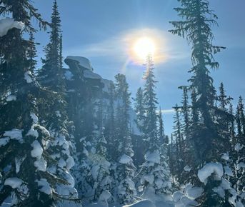 Зимняя сказка в Саянах