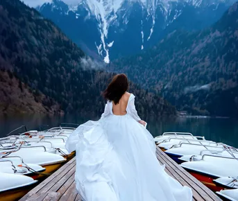 Абхазия с фотографом: мтимоза и мандариновые сады!