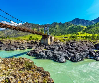 Алтайские Приключения 2026. Катунь, висячий камень, кони, сплав.