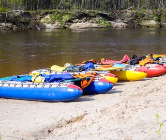 Сплав по реке Узола Нижегородская красавица