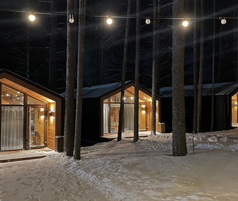 Новогодняя ночь в Карелии