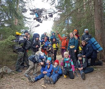 От рассвета до заката. Путешествие юных туристов к Ястребиному озеру