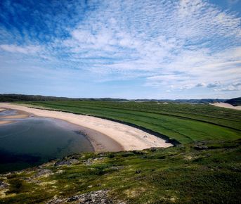 Песчаные пляжи Северного Ледовитого океана