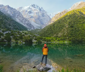 Фанские горы без рюкзаков