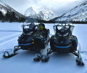 Тур на снегоходах Мультинские озера