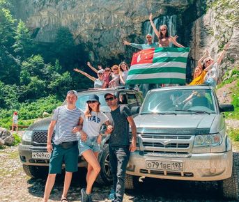 Ора-а! Молодёжный Джип-тур по-Абхазски! Вход строго 12+