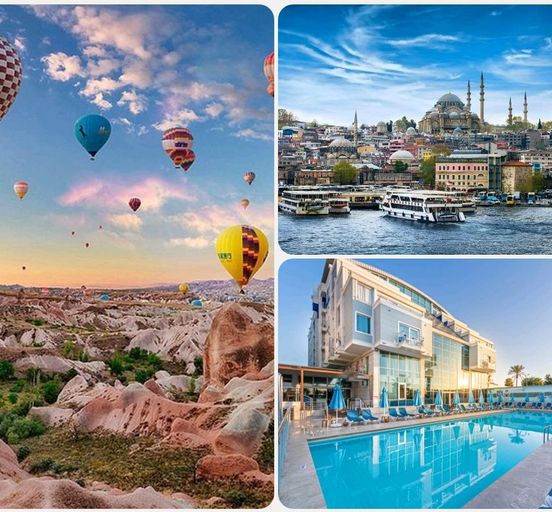 Summer ring in the east: Cappadocia, Istanbul, Antalya (all included)