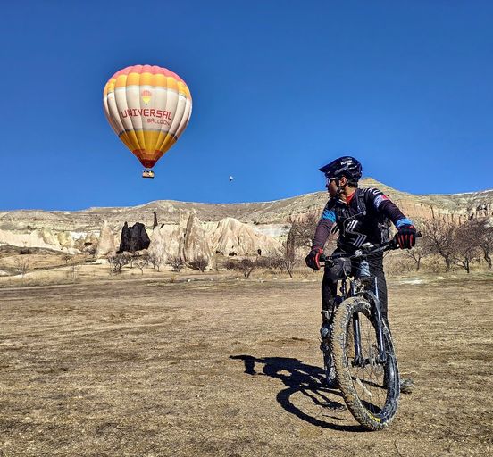  An adventure bike tour through Cappadocia. With a balloon ride.