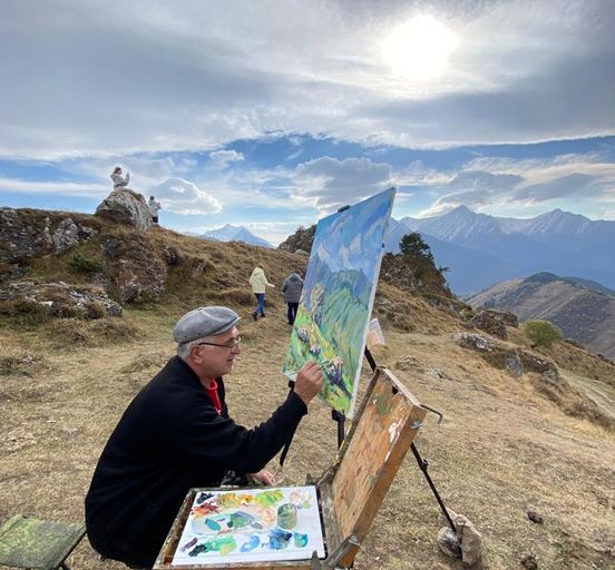 The only art tour in Ingushetia