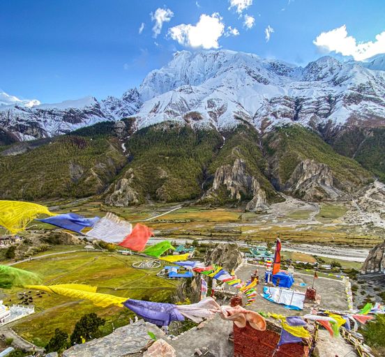 Nepal. Annapurna trek+mountain flight