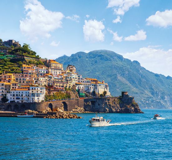 ITALY: MARVELOUS AMALFI FROM ROME 3 DAYS