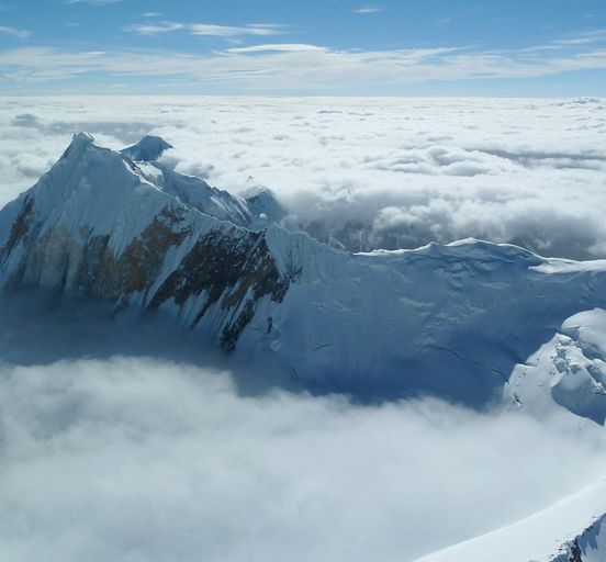 CLIMBING KHAN-TENGRI PEAK (7010 M) FROM THE NORTH. GUARANTEE. THE HELICOPTER IS ON!