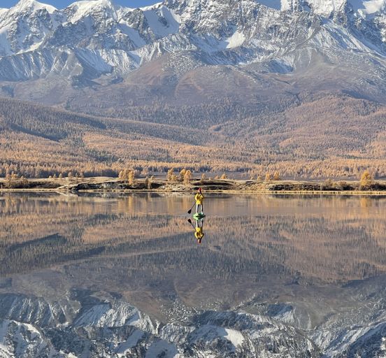 The gold of autumn Altai