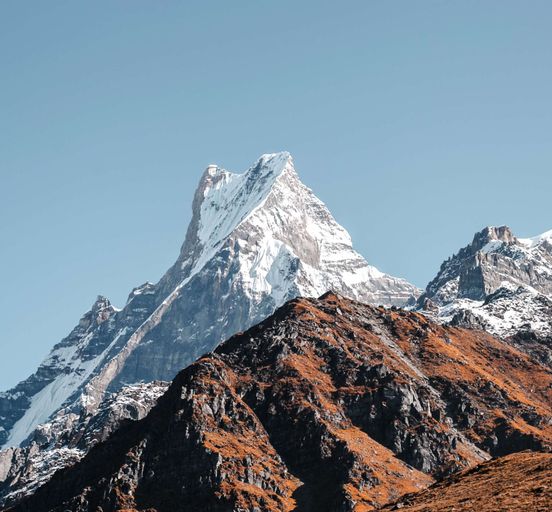 Mardi Himal track. The sacred path to Shiva's house.