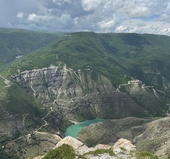 Сулакский каньон в Зубутли