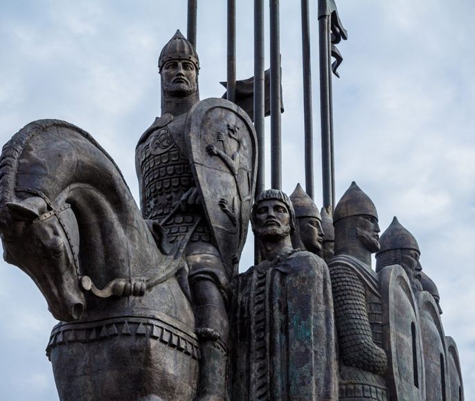 Хоровод под Новый год! Великий Новгород и Псков