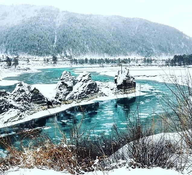 Дивный, сказочный Алтай (зима)