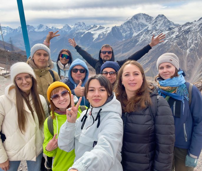 Осенние краски Кавказа.