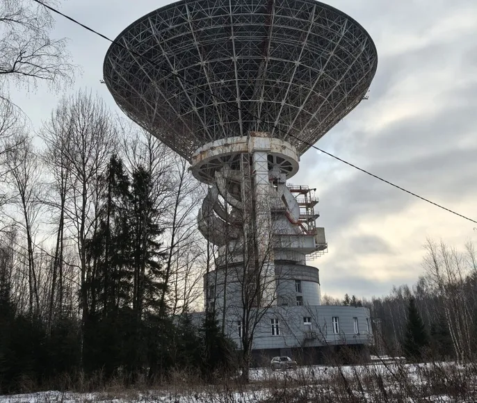 Путешествие к гигантской тарелке