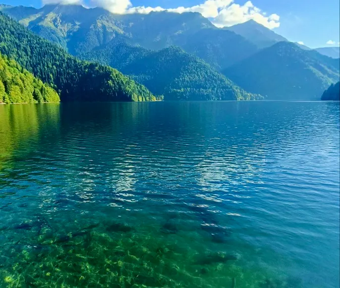Волшебная безлюдная Рица