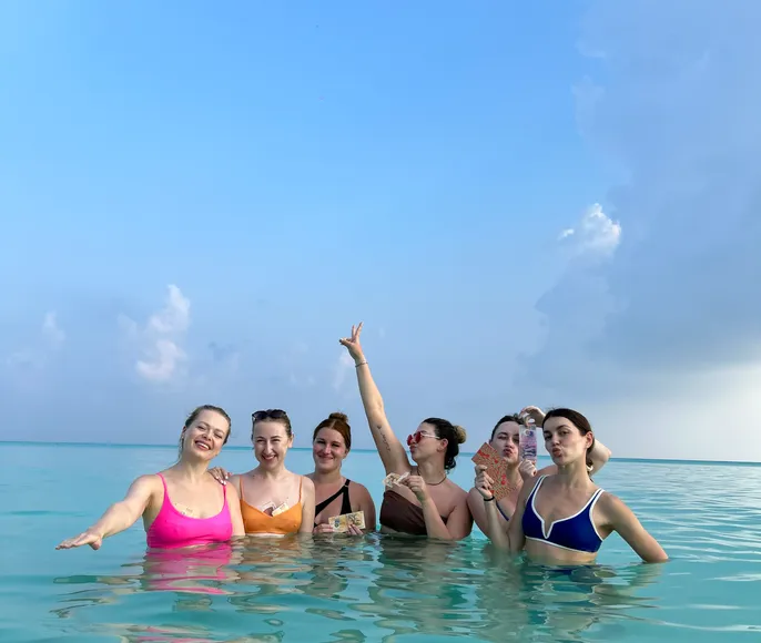 Вдохновляющий Girls trip на Мальдивы