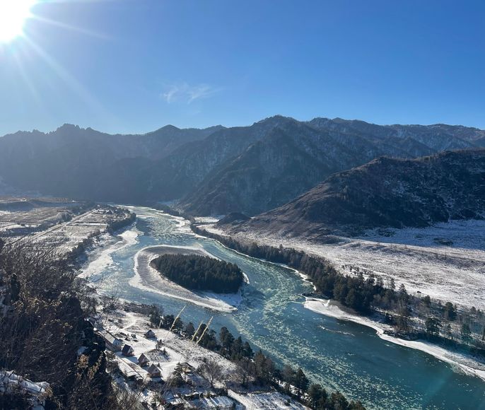 Зимний Алтай