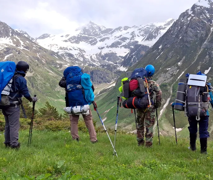 Король Актур. Горный поход 2 категории сложности