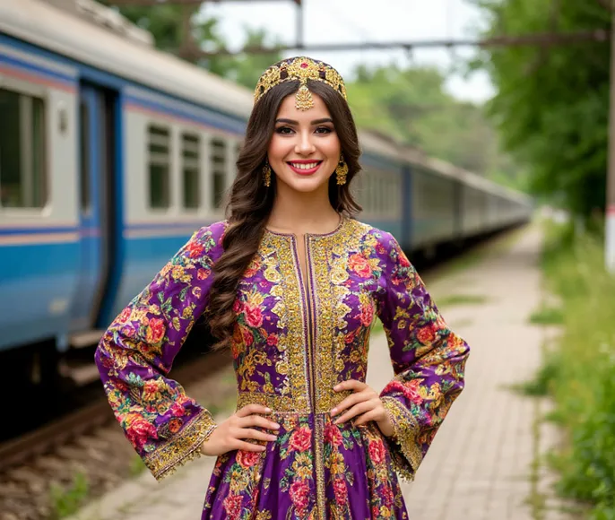 На поездах восточный калейдоскоп: Ташкент, Самарканд, Бухара и Хива.