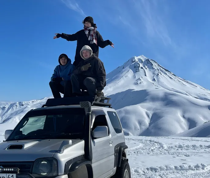 Вилючинский Перевал, Застывший Водопад И Дикие Термальные Источники