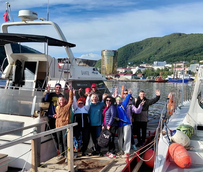 Морская прогулка на Камчатке