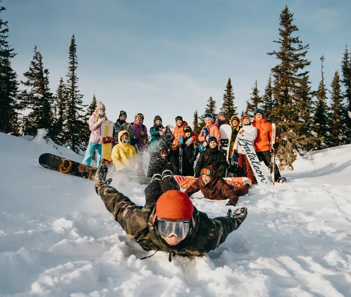 Снежные выходные в Шерегеше, 2 дня